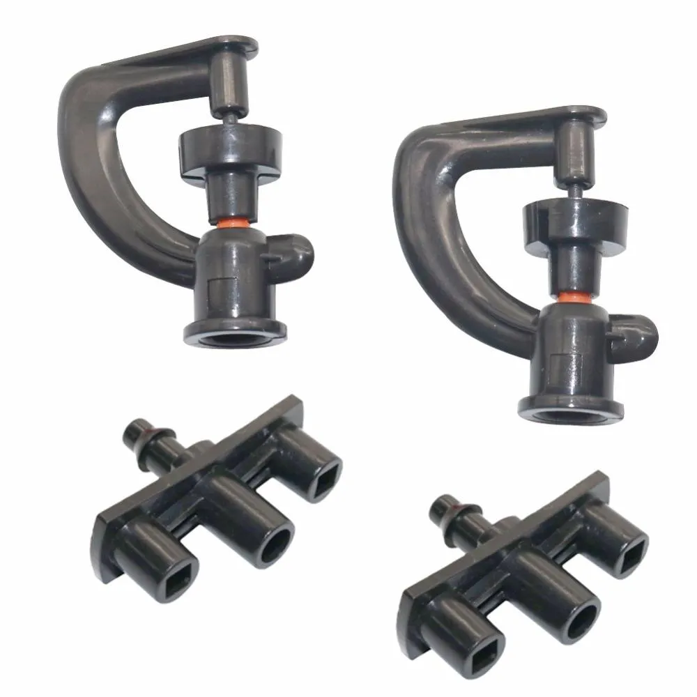 Agricultural Sprinklers 180 Degree Micro Jet Sprinkler Mini Sprinkler for Irrigation Carton Plastic Agriculture Irrigation 2-5m Application image