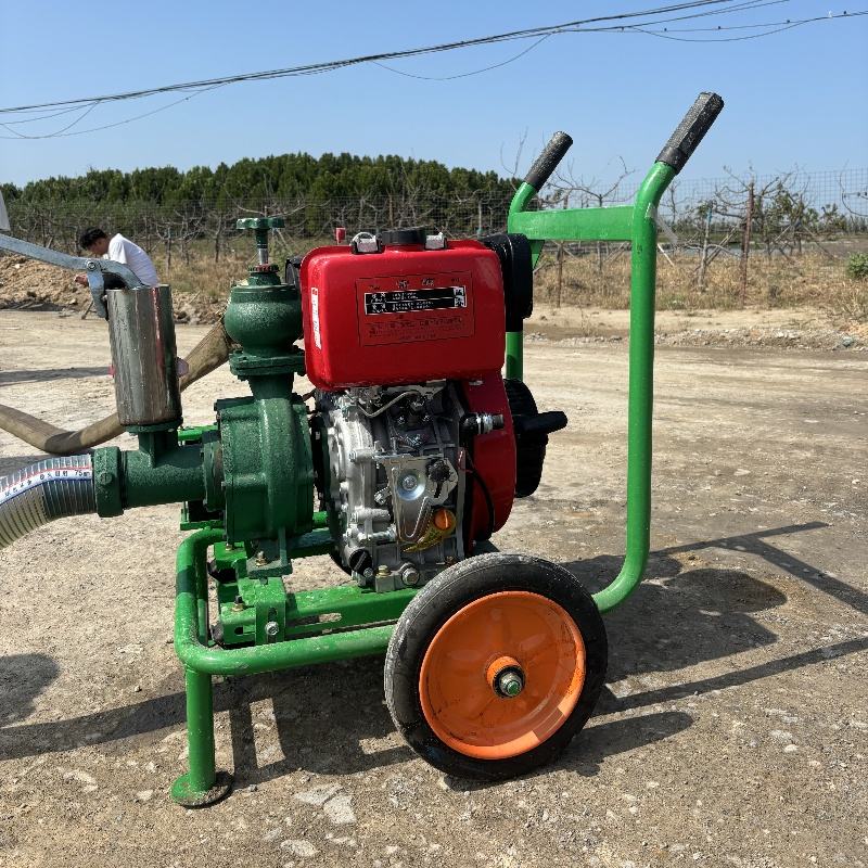 Diesel High Pressure Agricultural Irrigation Pump No Grid Needed Application image