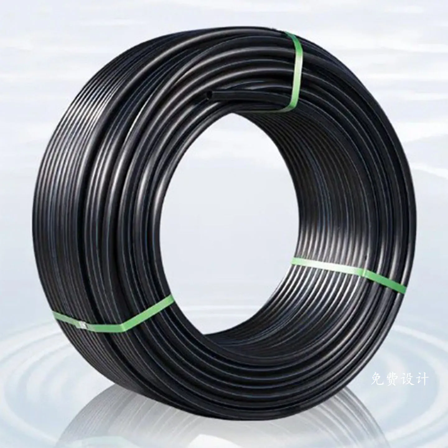 High-density Polyethylene Threading Smooth Inner Wall 50mm Pe Tube Pe 100 Hdpe Pipe Raw Material Price Cover image
